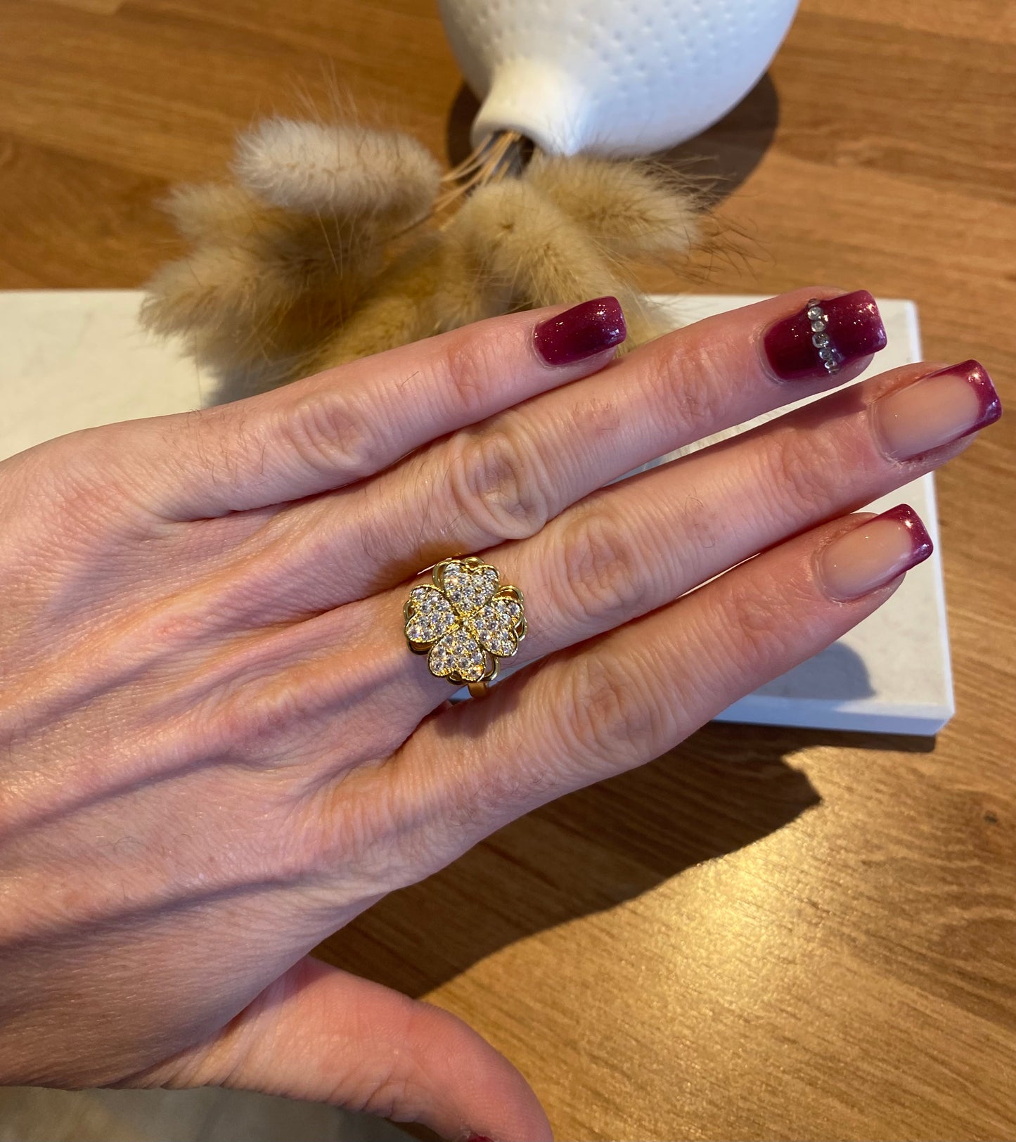 No stress - bague acier inoxydable