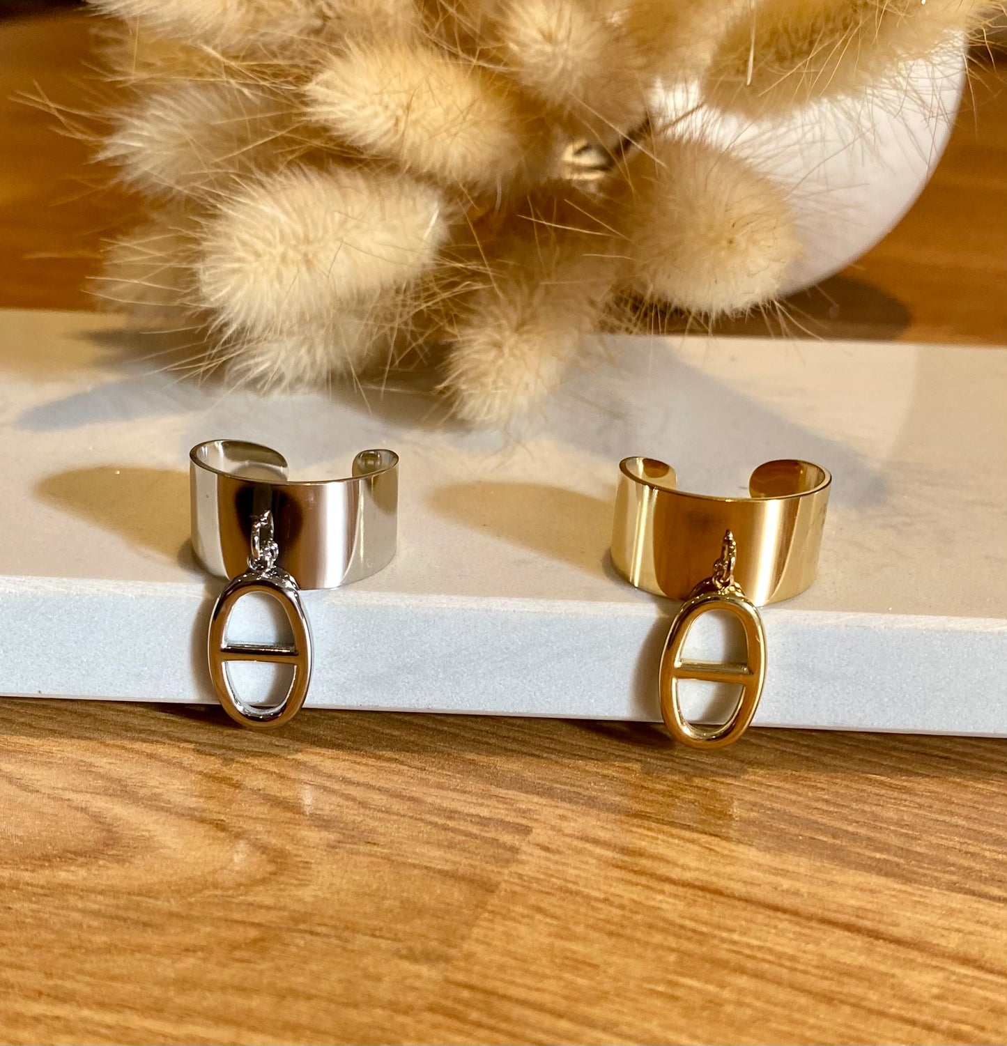 Grigri - bague acier inoxydable