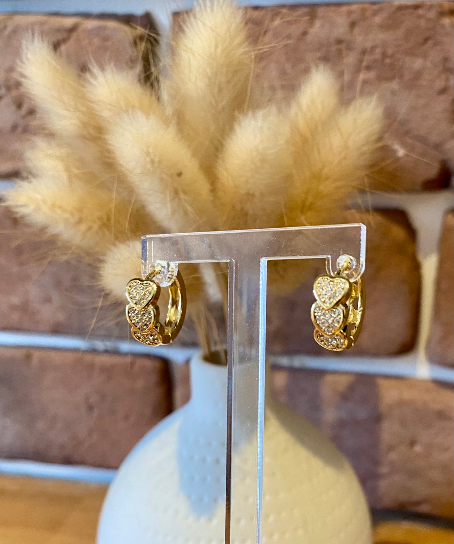 Sweety - boucles d’oreilles acier inoxydable