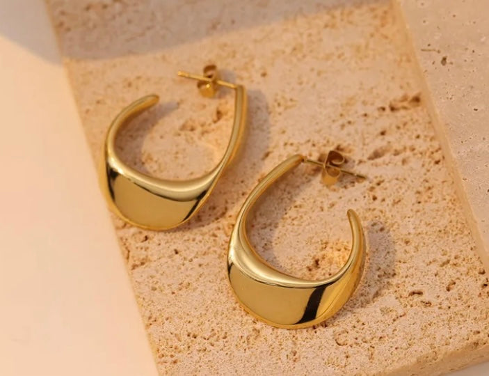 Bianca - Boucles d’oreilles acier inoxydable