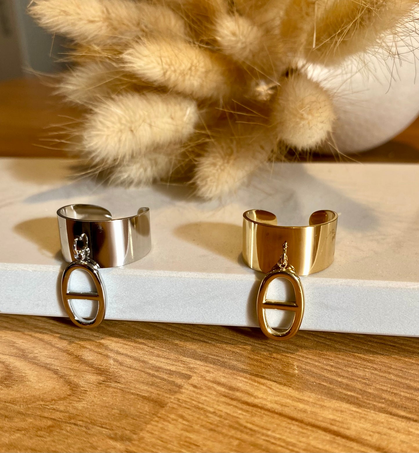 Grigri - bague acier inoxydable