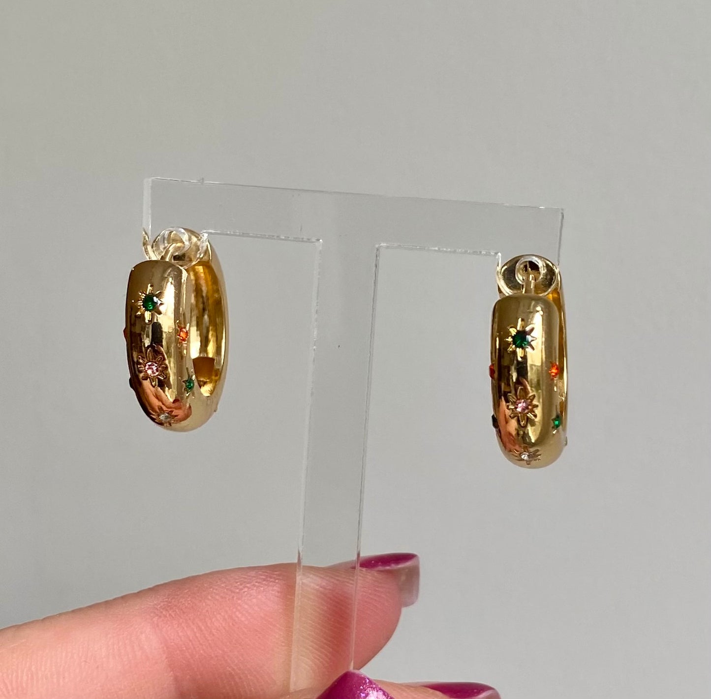 Stellar - boucles d’oreilles acier inoxydable