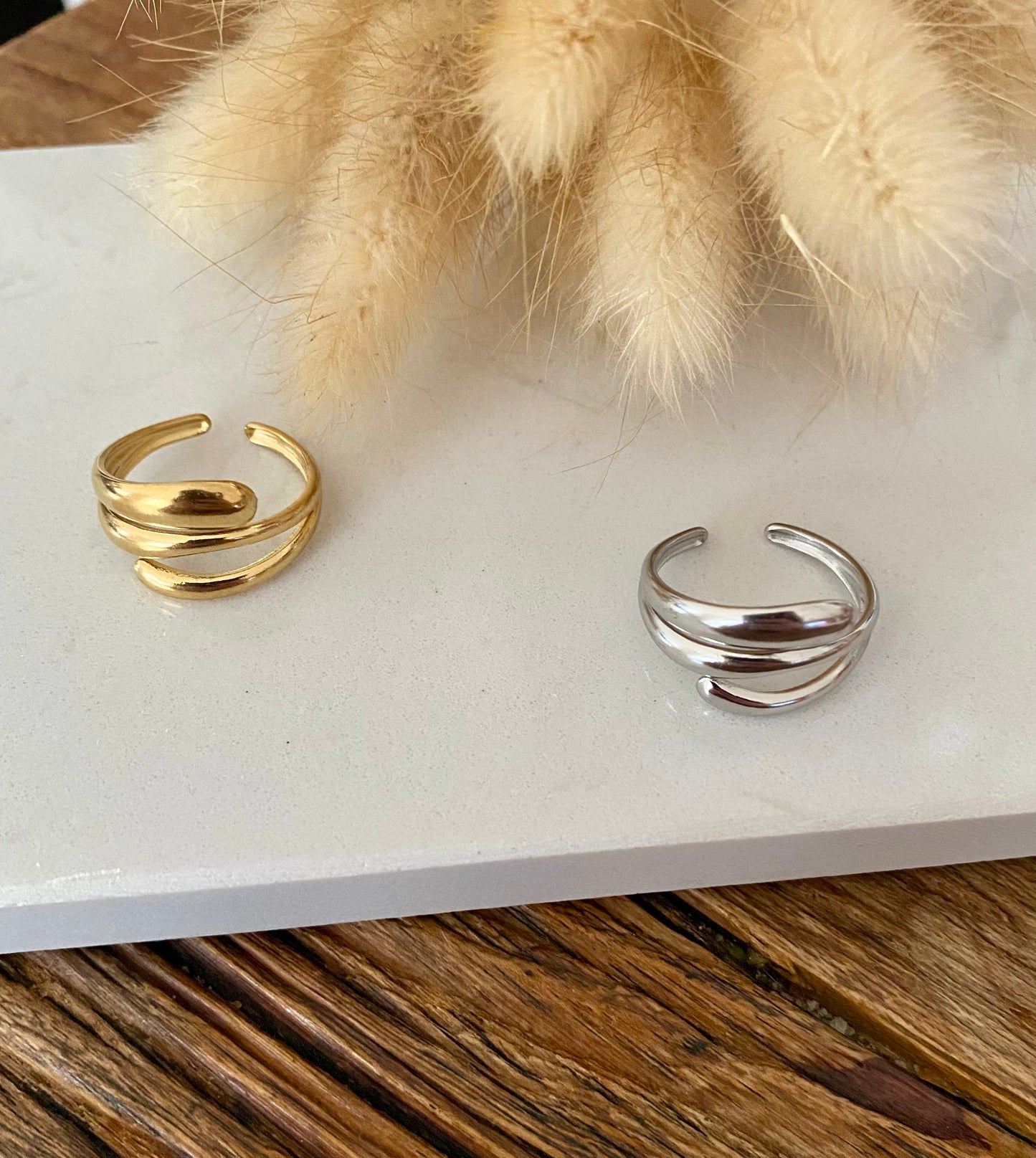 Simply - bague acier inoxydable